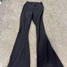 aerie crossover flared leggings M SHORT