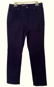 Style & Co.High Rise Straight Leg Navy Blue Jeans Size 10