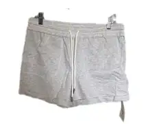 MID Rise Drawstring Side Pocket Rolled Hem Casual Cotton Shorts 4''