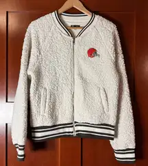 NFL Team Apparel Cleveland Browns Teddy Jacket