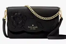 Kate Spade Madison Floral Applique Willow Mini Crossbody #KL869