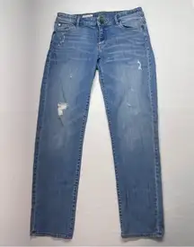 Kut from the Kloth Blue Straight Leg Jeans Size 6