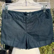 Low Rise Cuffed Shorts