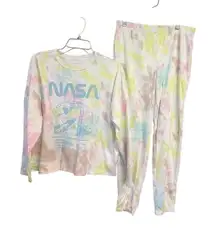NASA Womans tie-dye PJS Sz S NWOT