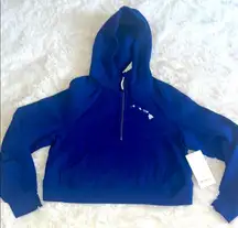 Lululemon Oversized Half-Zip Hoodie (Hawaiian Edition) Larkspur Size M/L NWT
