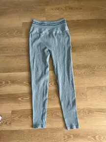 Free People Ribbed Leggings Movement High-Rise