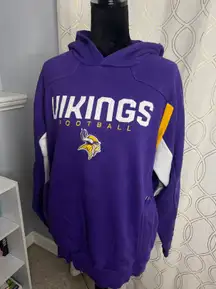 Vintage Oversized Minnesota Vikings Pullover Sweatshirt Hoodie