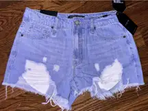 Denim distressed shorts-Insane Gene NWT❤️ size: small