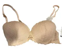 Rene Rofe Wild Dream Women's 34C Extreme Push Up Bra Lace Bra