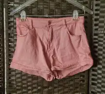 Girls Pink Shorts | Size XL