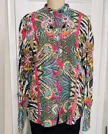 Antica Sartoria by Giacomo Cinque Beaded 
Shirt Dress Tunic Coverup Summer
Wear