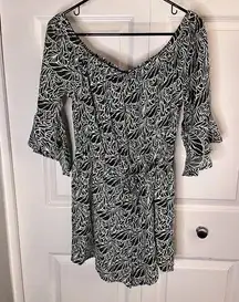 Off Shoulder Romper L