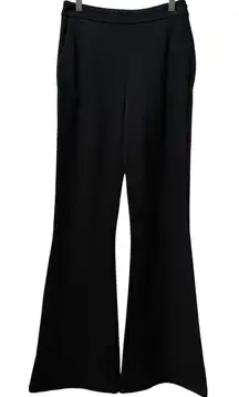 Central Park West Bloomingdales Black Ponte Flare‎ Leg  Stretchy Size Small $229