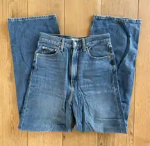 Levi's High Loose Distressed Jeans