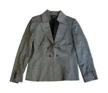 Antonio Melani Herringbone Blazer Size 12 Office Business