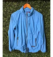 Patagonia Common Threads Women's Jacket Size XS Blue Hooded Full Zip Nylon