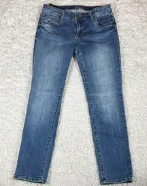 Kut From The Kloth Women's Class Straight Leg Jeans, Size 4 Petite