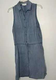 Bella Dahl blue sleeveless dress size medium