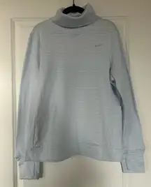 Nike Light Blue Therma-Fit Running Top