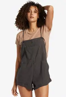 charcoal overalls /romper size small