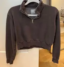 TNA Cozy Fleece cropped Sweatshirt