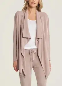 Croft & Barrow Light Brown Knit Cardigan