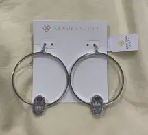 Silver Hoop Earrings