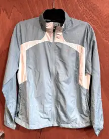 Brooks Light Blue‎ Windbreaker Size L
