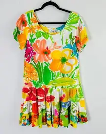 Jams World  Hattie Dress in Summer Garden Floral