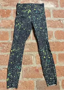 Lululemon Size 4 Base Pace HR Tight 25” Sparks Fly Multi SXFY Nulux Pant Run