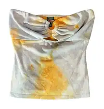 Wild Fable Women's‎ Blue and Orange Tube Top Size XS