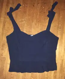 Elodie l smocked back, mock tie straps