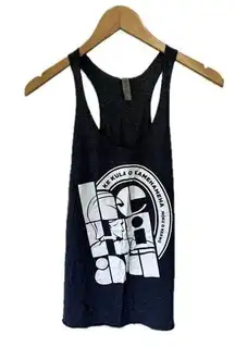 He Hi Au Ke Kula O Kamehameha Moku O Keawe Overlock Stitch Hem Tank Top S