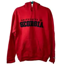 P2 University of Georgia Bulldogs Red Embroidered Hoodie