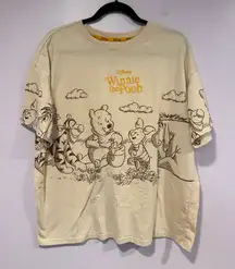 Winnie the Pooh all over character‎ tshirt