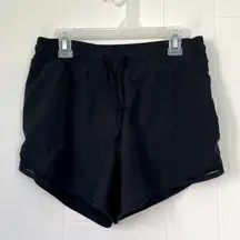 CRZ Yoga Black Athletic Shorts ~ Brief Lined ~ Zippered Pockets ~ Size XS