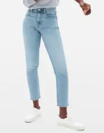 Everlane The Cheeky Jean 26” Crop Light Wash