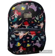Storybook Disney The Little Mermaid Princess Ariel & Ursula Mini Backpack
