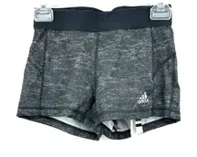Adidas Size Small Shorts Gray Techfit Medium Compression Activewear Running‎ NWT