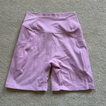 YoungLA light pink biker shorts