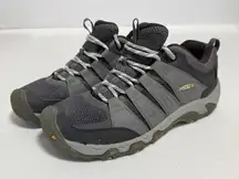 Keen Oakridge Mid Gray Purple Waterproof Trail Hiking Boots Womens Size US 9.5