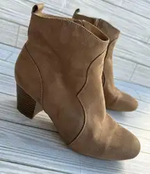 American Eagle  Tan Western Ankle Boots Womens Size 7 Booties