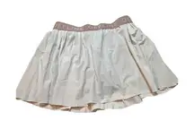 OFFLINE by Aerie Pleated‎ Tennis Skirt Athletic Skort Beige Women's SZM Tennis