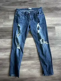 Altar’d State Straight Leg Distress Jeans Size 29