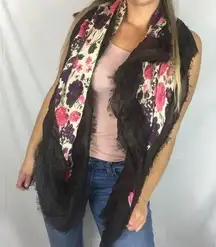 4/$25 American Eagle Floral Wrap Scarf