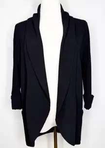 Wilfred Unstructured Cardigan Chevaliar Black Blazer Jacket Size 0
