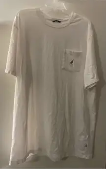Nautica White Short Sleeve Tee is a size XXL.