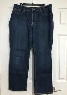 Seven7 medium‎ wash jeans flare style women’s size 14