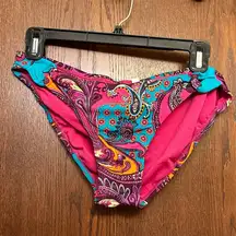 Paisley bikini bottoms size large