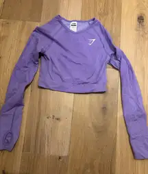 Gymshark Long Sleeve Crop Top